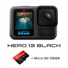 GOPRO HERO13 Black + MicroSD 128 GB спортивная камера