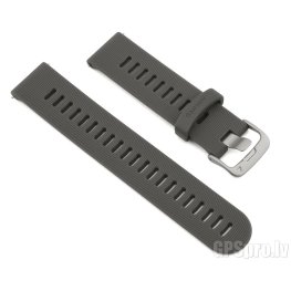 GARMIN Quick Release Band 20mm, Slate Silicone Band with Stainless Steel Hardware аксессуар