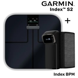 GARMIN Index™ S2, Black Scale + Index BPM nutikad kaalud
