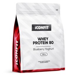 ICONFIT Whey Protein 80 - Blueberry Yoghurt, 500 g sportlik toitumine