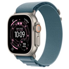 APPLE Watch Ultra 3 GPS + Cellular 49mm Natural Titanium Case with Light Blue Alpine Loop – M spordikell