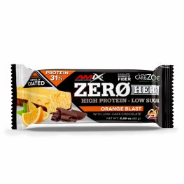 AMIX Low-Carb ZeroHero® Protein Bar 65g, Orange Blast sportlik toitumine