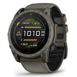 GARMIN Tactix 8 – 51 mm, AMOLED, Sapphire, Cerakote, Titanium, Olive drab spordikell