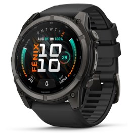 GARMIN Fenix 9 51mm AMOLED, Carbon DLC Black spordikell
