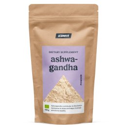 ICONFIT Organic Ashwagandha Powder, 150g sportlik toitumine