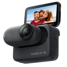 INSTA360 GO 3S 128GB Edition, Midnight Black sportkaamerad