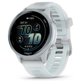 GARMIN Forerunner 570 - 42mm, Cloud Blue Aluminium with Translucent Whitestone/Cloud Blue Band spordikell