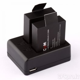 SJCAM USB Dual Battery Travel Charger For SJCam 4000/5000/6000 aksessuaarid