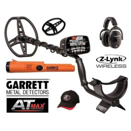 GARRETT AT MAX (Сумка для найденных предметов + Pro-Pointer AT Z-LYNK) металоискатель