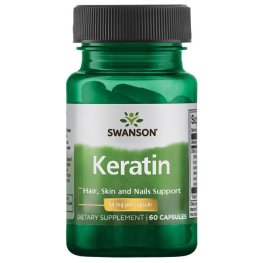 SWANSON Keratin 50 mg 60 Caps toidulisand