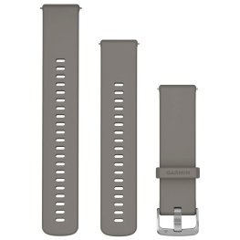 GARMIN Quick Release Band 22mm, Silver Gray Silicone with Silver Hardware аксессуар