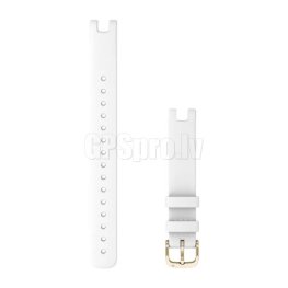 GARMIN Lily Band, White Italian Leather with Cream Gold Hardware (Large) аксессуар