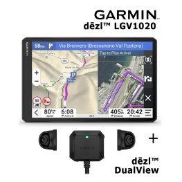 GARMIN dēzl™ LGV1020 + dēzl™ DualView GPS navigeerimine