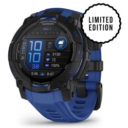 GARMIN Instinct 3 – 45 mm, Supernova Edition, AMOLED, Bolt blue / Black spordikell