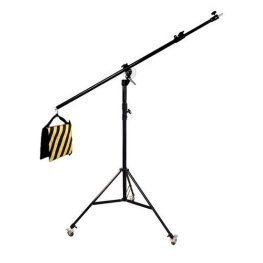 Bresser BR-LB300 Light Stand with Swivel Arm and Wheels Statiivid