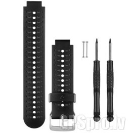 GARMIN Watch Band, Black and Gray Silicone Band аксессуар