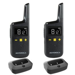 MOTOROLA Talkabout XT185 Twin pack, Black raadiosaatjad