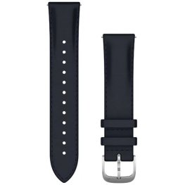 GARMIN Quick Release Bands 20 mm, Navy Italian Leather with Silver Hardware aksessuaarid