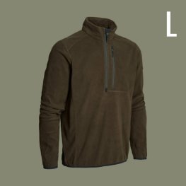 NORTHERN HUNTING KETTIL 1000 men fleece for hunting and outdoor, size L (dark green/grey) Jahiriided meestele