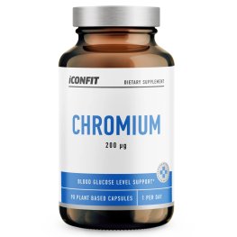 ICONFIT Capsules Chromium, 200 μg, N90 toidulisand