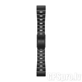 GARMIN QuickFit Band 26mm, Vented Titanium Bracelet with Carbon Gray DLC Coating aksessuaarid