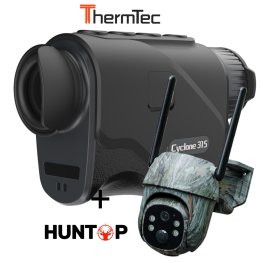 THERMTEC Cyclone 315 384x288 15mm 50Hz Wi-Fi + Huntop E50 trail camera termokaamerad