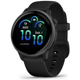 GARMIN Vivoactive 6, Black with Silicone Band spordikell