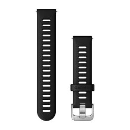 GARMIN Quick Release Band 18mm, Black with Silver Hardware аксессуар