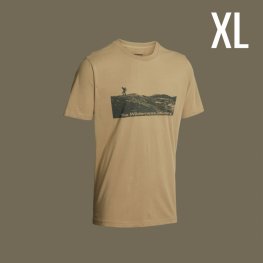 NORTHERN HUNTING STEIN men t-shirt in sand color, size XL Jahiriided meestele