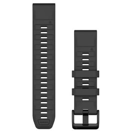 GARMIN QuickFit Band 22mm, Graphite Silicone Band aksessuaarid