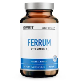 ICONFIT Ferrum with C Vitamin (Bioactive iron diglycinate), 20mg, N90 toidulisand