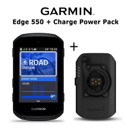 GARMIN Edge 550 + Garmin Charge™ Power Pack Jalgrattaarvutid