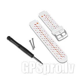 GARMIN Watch Band, White/Orange аксессуар