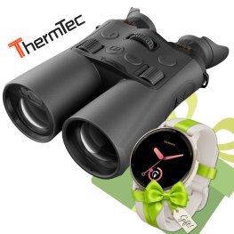 THERMTEC Ventus 650L + Gift Garmin Vivoactive 5 Cream Gold Aluminium / Ivory termopildi binoklid