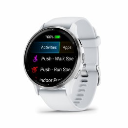 GARMIN Venu 3, Whitestone + Passivated spordikell