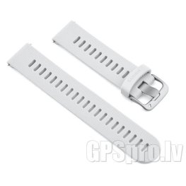 GARMIN Quick Release Band 20mm, White Silicone Band with Stainless Steel Hardware аксессуар