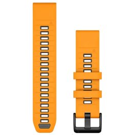 GARMIN QuickFit Band 22mm, Spark Orange/Graphite Silicone Band аксессуар