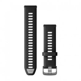 GARMIN Quick Release Band 22mm, Black/Powder Gray with Slate Hardware аксессуар