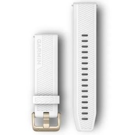 GARMIN Quick Release Band 20mm, White with Light Gold Hardware аксессуар