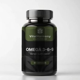 Vital Harmony Omega 3-6-9   90 capsules toidulisand
