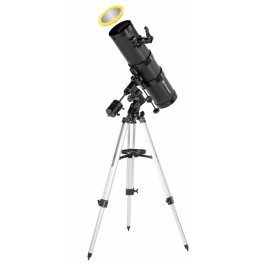 Bresser Pollux-II 150/1400 EQ3 Reflector Телескоп с адаптером для смартфона и солнечным фильтром телескоп