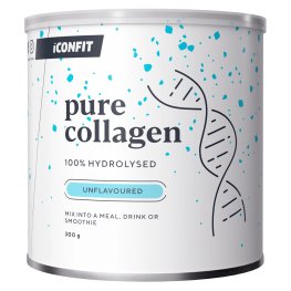 ICONFIT Hydrolysed Collagen, pure (99% Protein), 300g sportlik toitumine