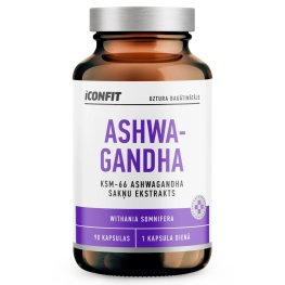 ICONFIT Ashwagandha capsules, N90 toidulisand