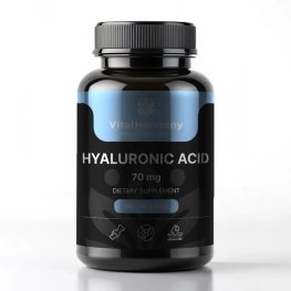 Vital Harmony Hyaluronic Acid 70mg 90 capsules toidulisand