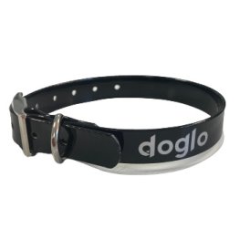 DOGLO Dog collar, size S, black elektrilised kraed