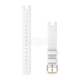 GARMIN Lily Band White Italian Leather with Cream Gold Hardware аксессуар