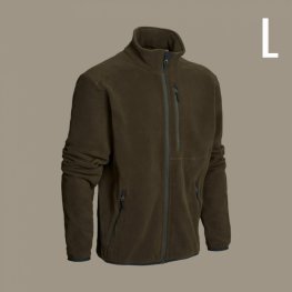 NORTHERN HUNTING KETTIL 2000 men fleece for hunting and outdoor, size L (dark green/grey) Jahiriided meestele