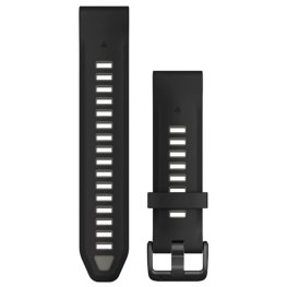 GARMIN QuickFit Band 20mm, Black/Pebble Gray Silicone Band аксессуар