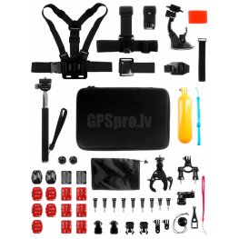 Redleaf Accessory kit 50 in 1 for action cameras aksessuaarid