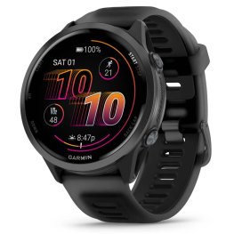 GARMIN Forerunner 570 - 47mm, Slate Gray Aluminium with Translucent Black/ Black Band spordikell